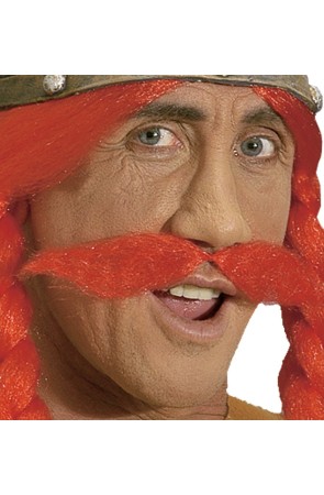 Bigote Pelirrojo para disfraz