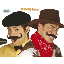 Bigote Daly Negro.