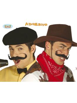 Bigote Daly Negro.