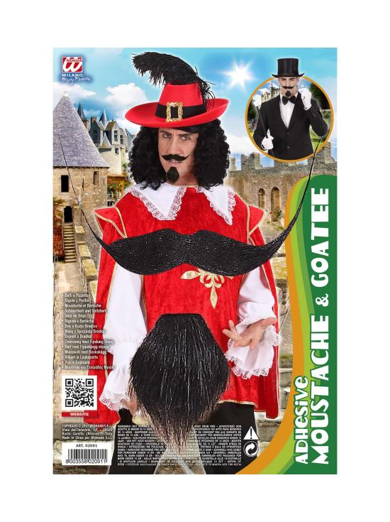 Bigote y Perilla Caballero Época.