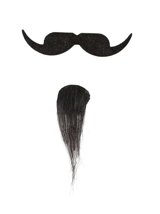 Bigote y Perilla de Mosquetero .