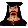Bigote y Perilla Pirata con Trenzas