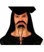 Bigote y Perilla Pirata con Trenzas