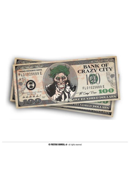 Billetes Joker 6 x 15 cms