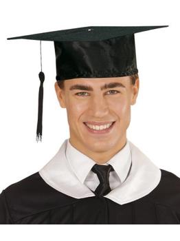 Birrete Graduado en Raso adulto