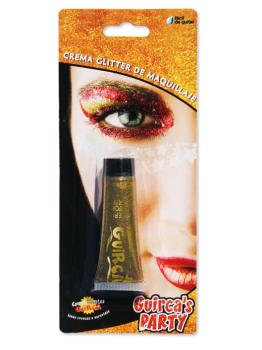 Blister Tubo Maquillaje Glitter 20 cc Oro