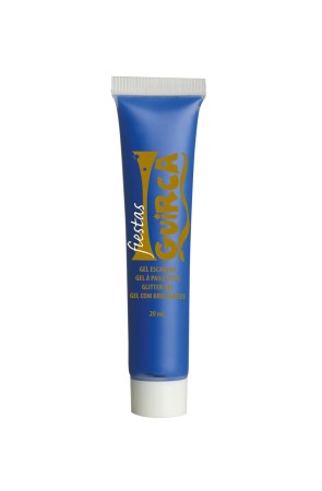 Blister Tubo Maquillaje 20 Ml Azul Oscuro