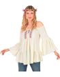 Blusa Hippie con Mangas Acampanadas para Mujer