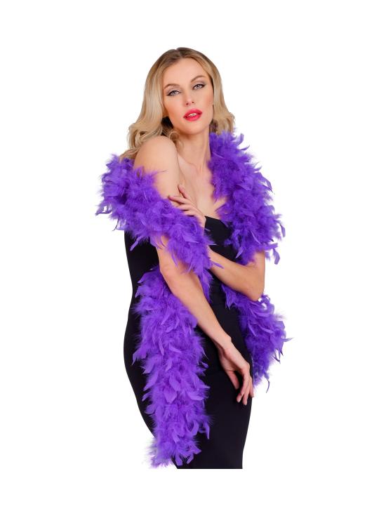 Boa de Plumas Morada – 1,80 m – 80 g
