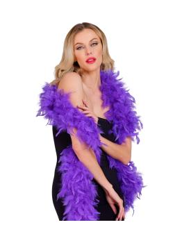 Boa de Plumas Morada – 1,80 m – 80 g