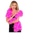Boa pluma fucsia lujo 1,80 mts 50 gramos IRIDISCENTE