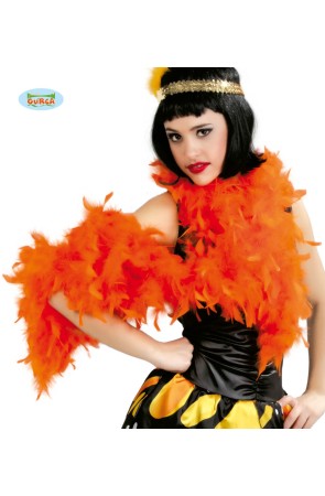 Boa Pluma Naranja 1,80 mts de 40 gramos