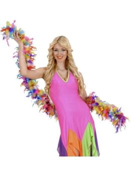 Boa Plumas Arcoiris Lujo 1,80 cms de 65 grs.