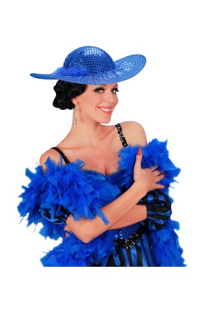 Boa Plumas Turquesa Lujo 1,80 m 50 gr