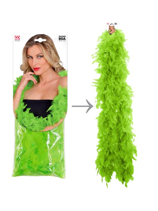 Boa Plumas verde 1,80 m 50g