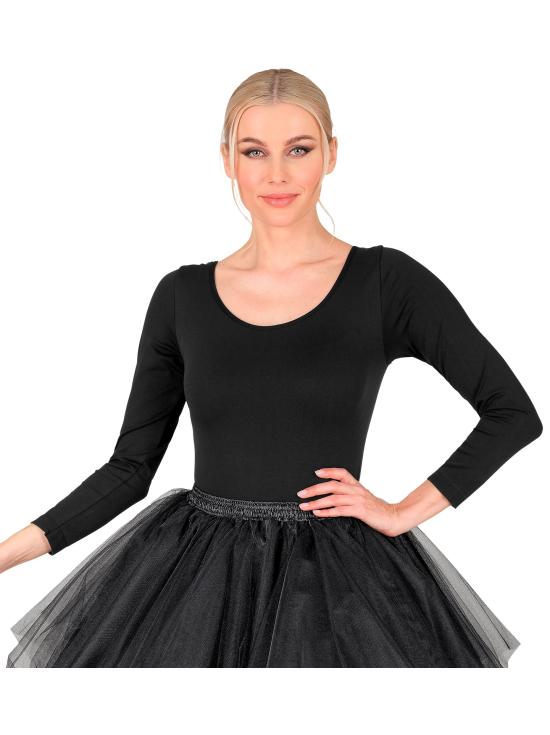 Body para mujer Negro