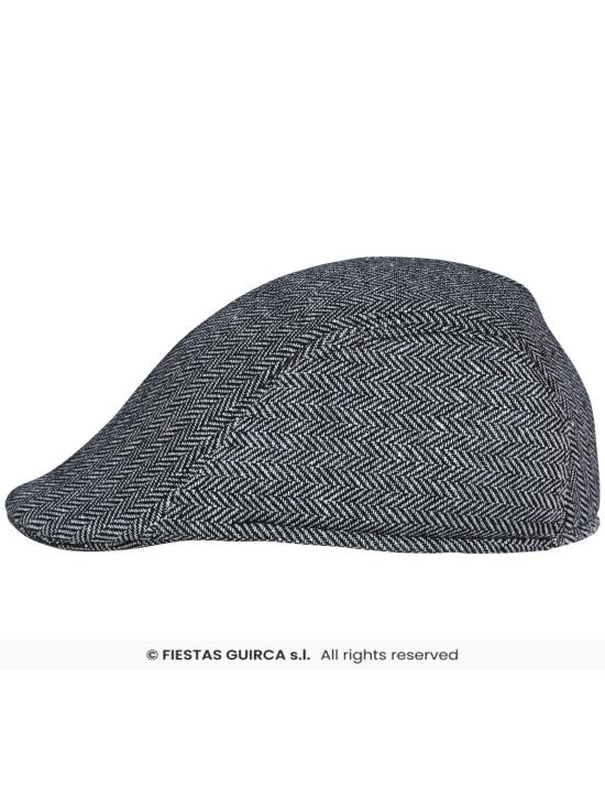 Boina Gangster Ingles adulto Gris