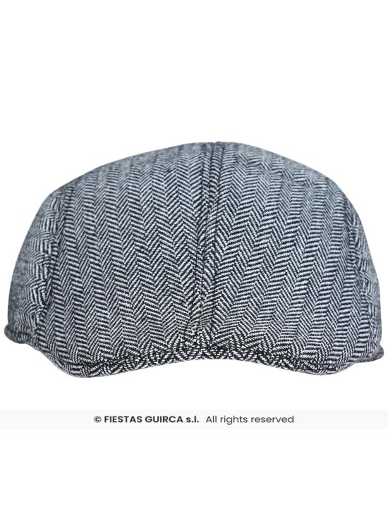 Boina Gangster Ingles adulto Gris