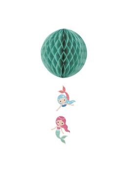 Bola Colgante Sirena 30 X 55 Cms
