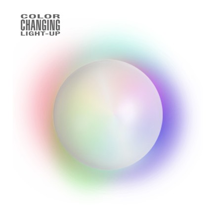 Bola de cristal cambia de color de 12,5 cms
