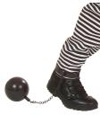 Bola de Preso con Cadena