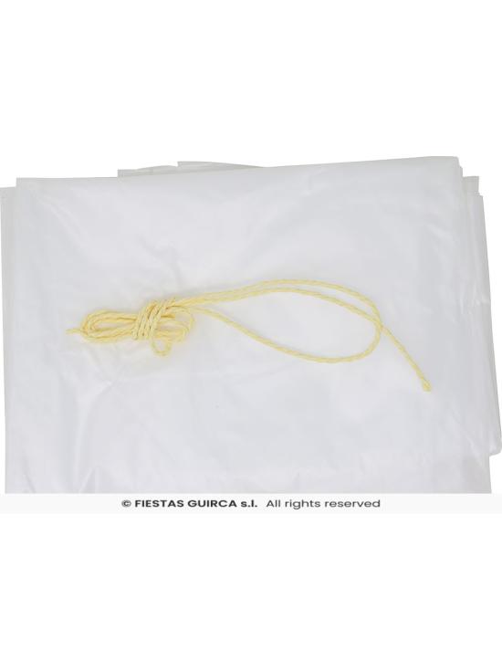 Bolsa ensangrentada con cuerda de 150 cms.