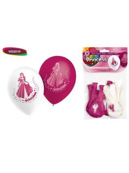 Bolsa Solapa 10 globos princesa.