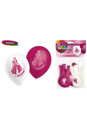 Bolsa Solapa 10 globos princesa.