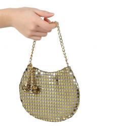 Bolso Disco Dorado