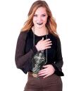 Bolso Féretro Negro (17x10 cm) – Accesorio Unisex para Halloween y Fiestas