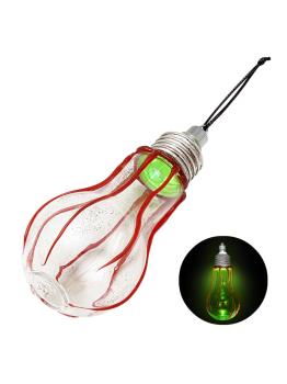 Bombilla Ensangrentada con Luz verde. ita