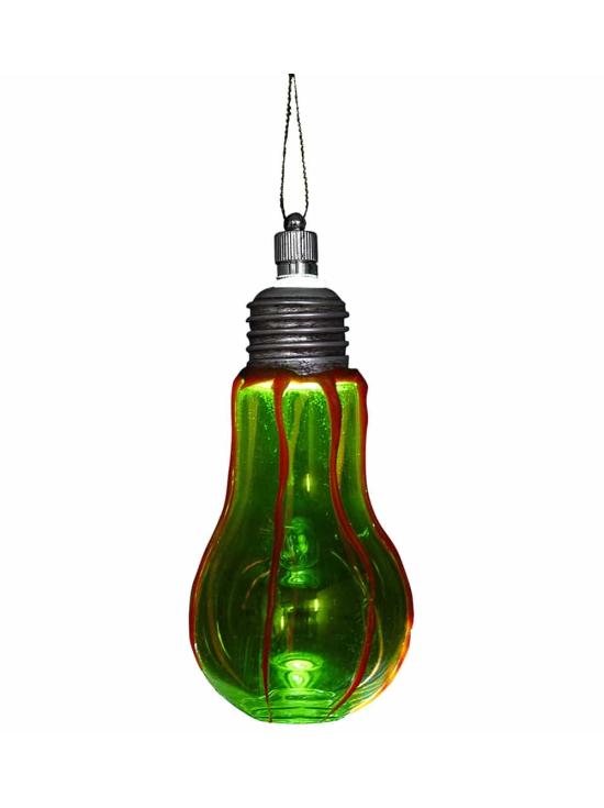 Bombilla Ensangrentada con Luz verde. ita