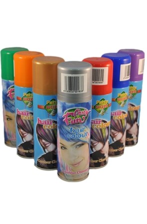 Bote 140 Spray Fluor para el Pelo 125 ml Naranja.