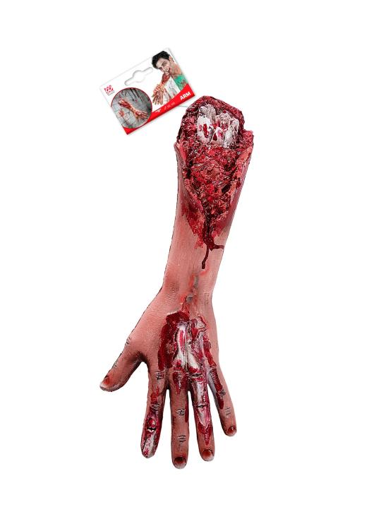 Brazo Amputado Realista 41 cm para Halloween