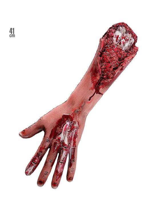 Brazo Amputado Realista 41 cm para Halloween