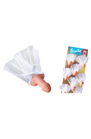 Broche de Pene con tul.