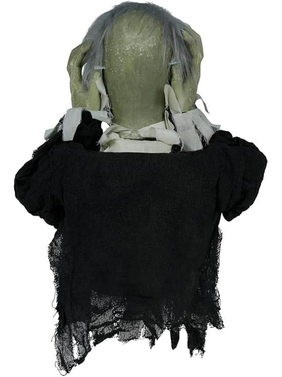 Busto de Zombie con Luz, Sonido y Movimiento (55 cm)