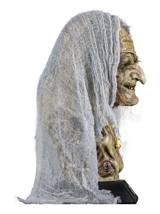 Busto Decorativo de Bruja Ghoulish para Halloween – 38 cm