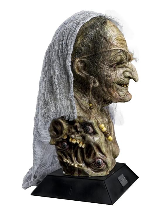 Busto Decorativo de Bruja Ghoulish para Halloween – 38 cm