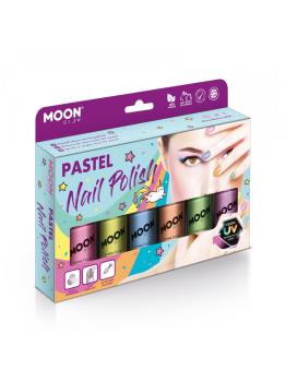 Caja de pastel de esmalte de uñas UV de neón