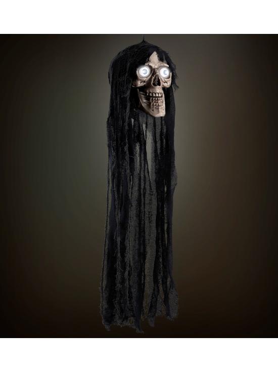 Calavera parlante decorativa