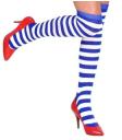 Calcetines Altos Rayas Azules