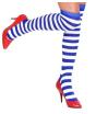 Calcetines Altos Rayas Azules