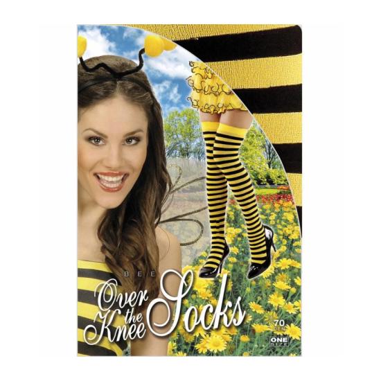 Calcetín alto Abeja 70 para disfraces