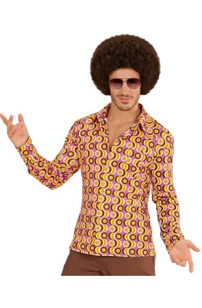 Camisa Años 70 Disc Hombre