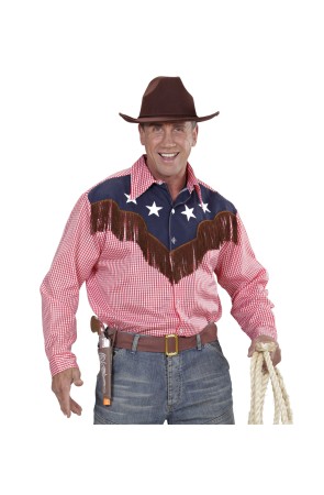 Camisa de Vaquero de Rodeo para hombre talla grande