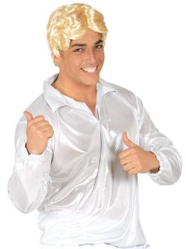 Camisa Disco Plata para