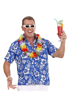 Camisa Hawaiana Blue.