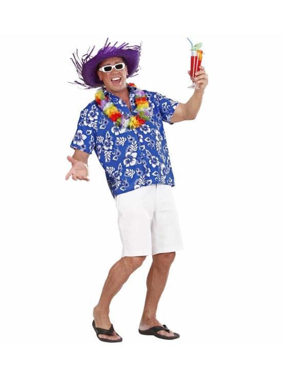 Camisa Hawaiana Blue.