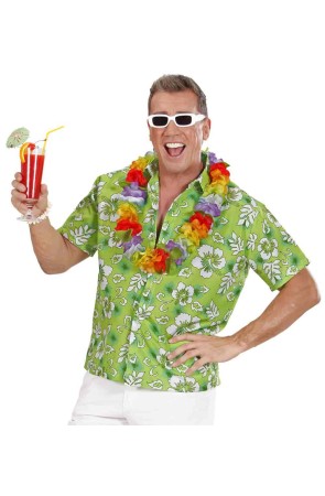 Camisa Hawaiana Verde